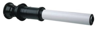 BAXI 80/125mm külső végelem függőleges kivezetéshez L=1155mm alu/pps KUG71413591