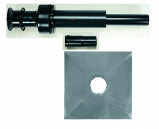 Immergas 80 mm-es végelem függőleges kivezetéshez (fekete), 3.011582