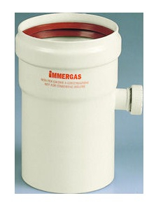 Immergas 80 mm-es kondenzvíz ellenőrző, alu/alu 3.012009