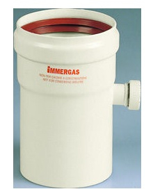 Immergas 60/100 mm-es kondenzvíz ellenőrző, alu/alu 3.016173