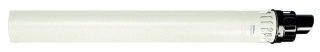 Immergas 60/100 mm-es koaxiális vízszintes kivezetés (fehér), alu/pps 3.016836