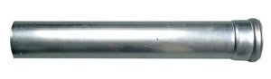 Vaillant 80/125 mm-es hosszabbító cső, fehér, 2m, alu/alu 300832